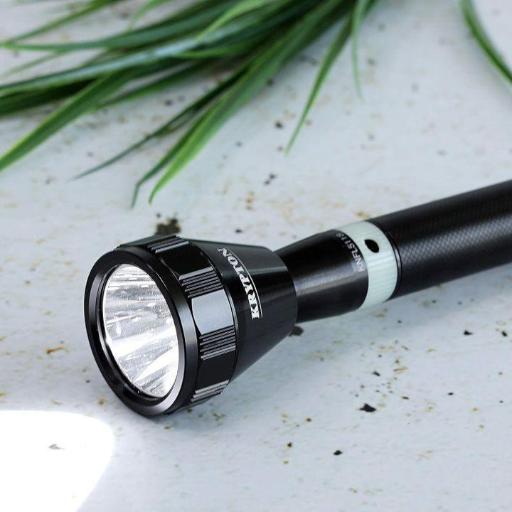 Krypton Rechargeable Flashlight - Black - KNFL5118 - Zrafh.com - Your Destination for Baby & Mother Needs in Saudi Arabia