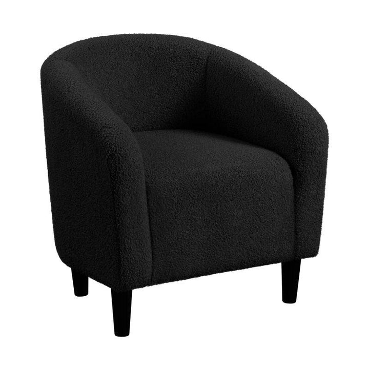 Modern Stylish Boucle Arm Chair - 80x85x85 cm - By Alhome - Zrafh.com - Your Destination for Baby & Mother Needs in Saudi Arabia