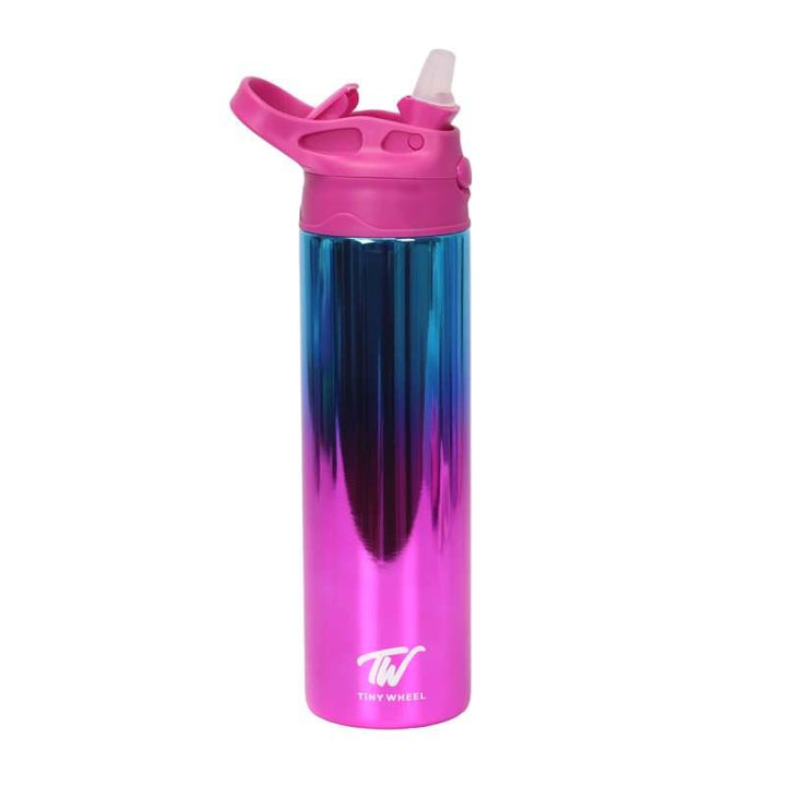 Tinywheel Reflective Stainless Steel Bottle - 530ml - ZRAFH