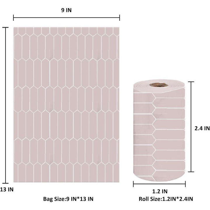 Luqu Nappy Disposable Biodegradable Bags Dispenser And 2 Refill - ZRAFH