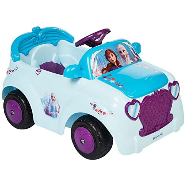Feber Frozen Ride-On Car With Forward And Reverse Gears - Zrafh.com - Your Destination for Baby & Mother Needs in Saudi Arabia