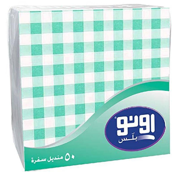Uno Table Napkin - 50 Diaper - Green - 30 pack - 1500 pcs - ZRAFH