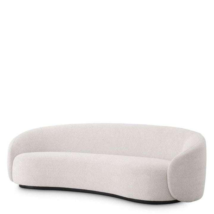 3-Seater Linen Sofa in White for Timeless Tranquility By Alhome - Zrafh.com - Your Destination for Baby & Mother Needs in Saudi Arabia