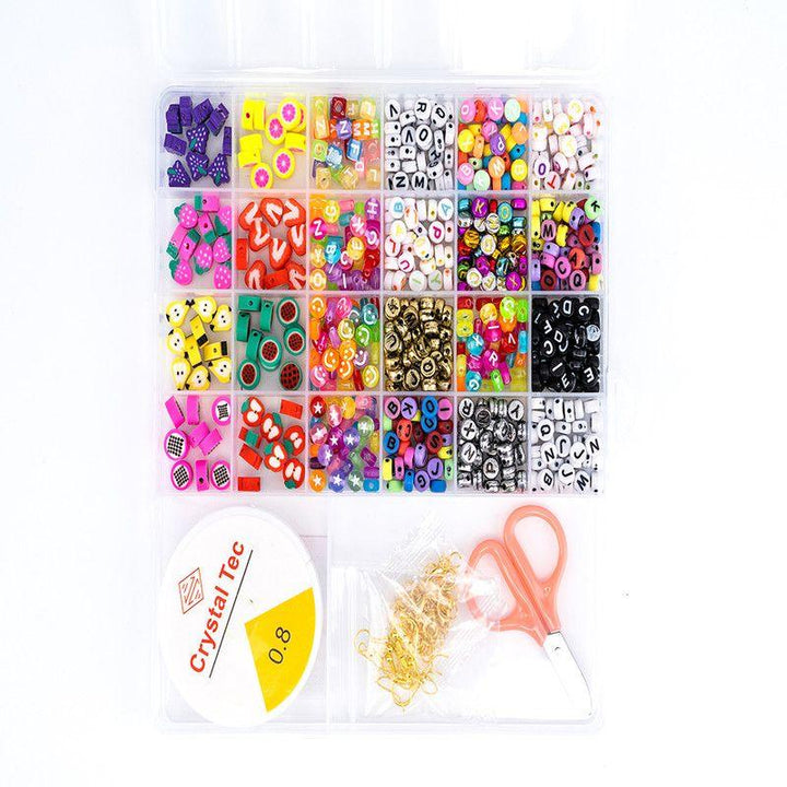 Family Center English Beads With 2 Thread Rolls And Scissors. 18-33-5472 - ZRAFH
