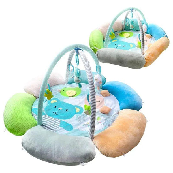 Moon Baby Flower Playmat + 5 Detachable toys - 0+ M - Zrafh.com - Your Destination for Baby & Mother Needs in Saudi Arabia