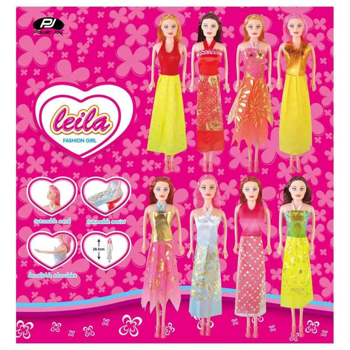 P.JOY Leila 4IN1 Fashion Dolls No.1 - 28.5 cm - ZRAFH
