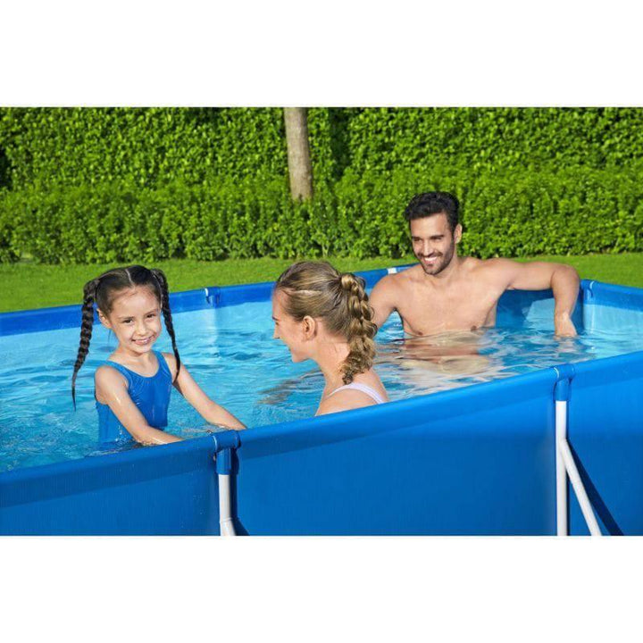 Deluxe Splash Frame Pool 3300 Liter - 300x201x66 cm Blue - 26-56404 - ZRAFH