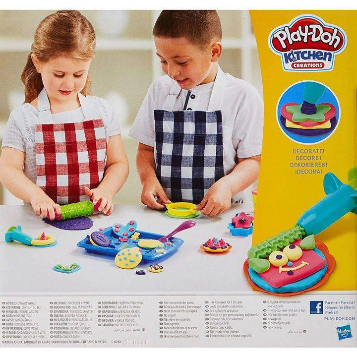 Cookie Party Modelling Clay for imaginative and creative play From Play-Doh Multicolor - 21.7x6.7x23 cm - B0307 - ZRAFH