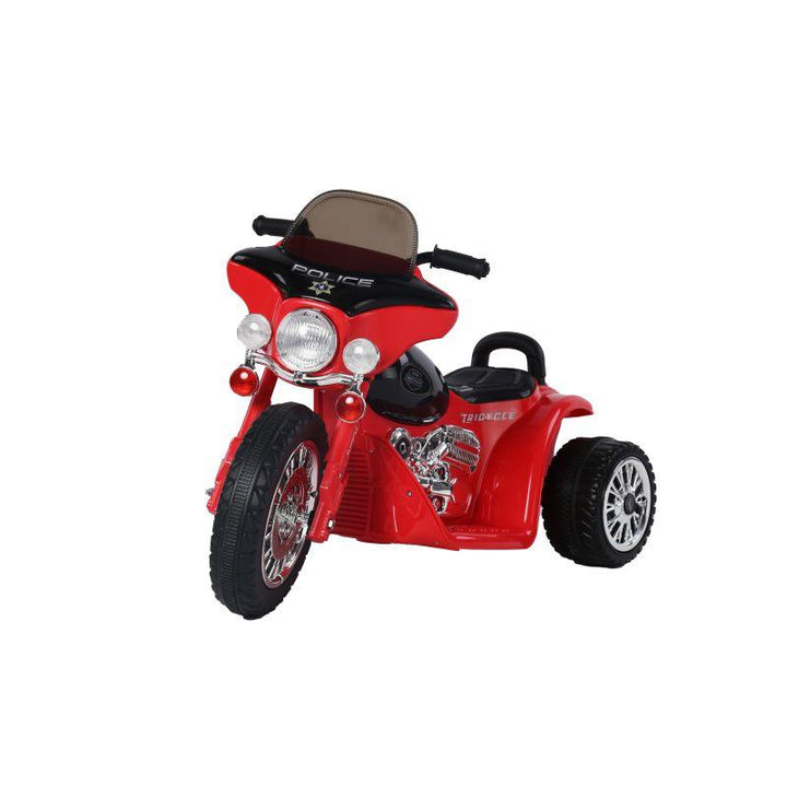 Amla Police 3 Wheel Motor Bike - Red - JT568R - Zrafh.com - Your Destination for Baby & Mother Needs in Saudi Arabia