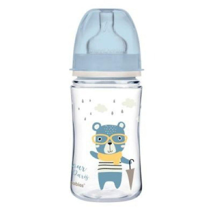 Canpol Anti-colic Glass Feeding Bottle - 240ml - ZRAFH