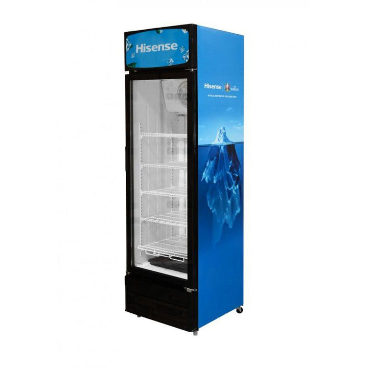 Hisense display refrigerator - 13.64 feet - 382 liters -SC382WLD black - SC382FL - Zrafh.com - Your Destination for Baby & Mother Needs in Saudi Arabia