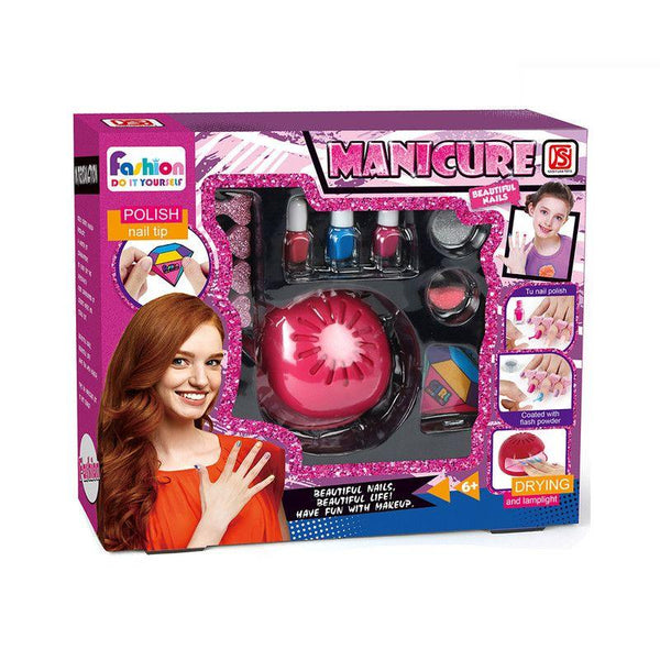 Basmah Manicure DIY Nails beauty PlaySet - 18-2342440 - ZRAFH