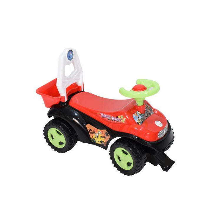 Amla Dinosaur Ride Push Car - 8206 - Zrafh.com - Your Destination for Baby & Mother Needs in Saudi Arabia