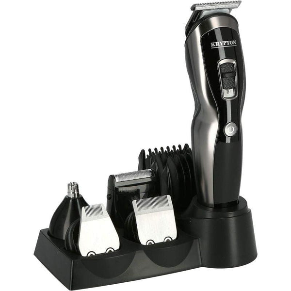 Krypton 6 in 1 grooming kit - black - KNTR6041 - Zrafh.com - Your Destination for Baby & Mother Needs in Saudi Arabia
