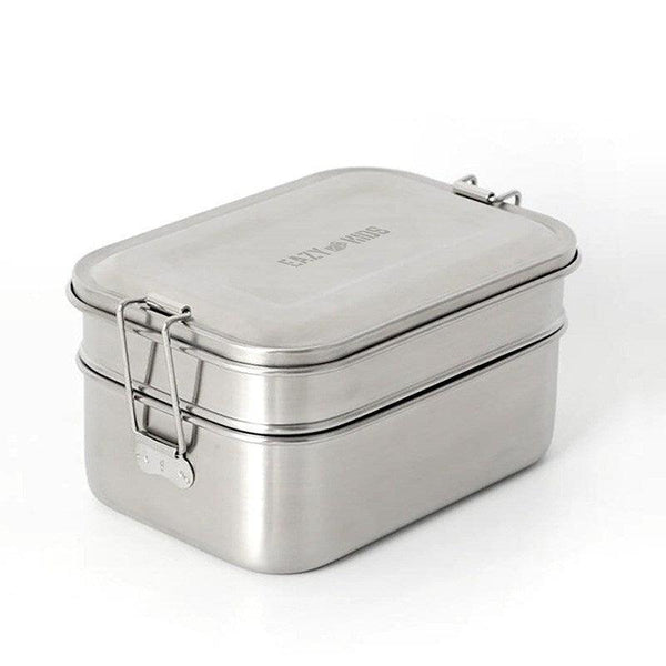 Eazy Kids Bento Steel Lunch Box - XL - Zrafh.com - Your Destination for Baby & Mother Needs in Saudi Arabia