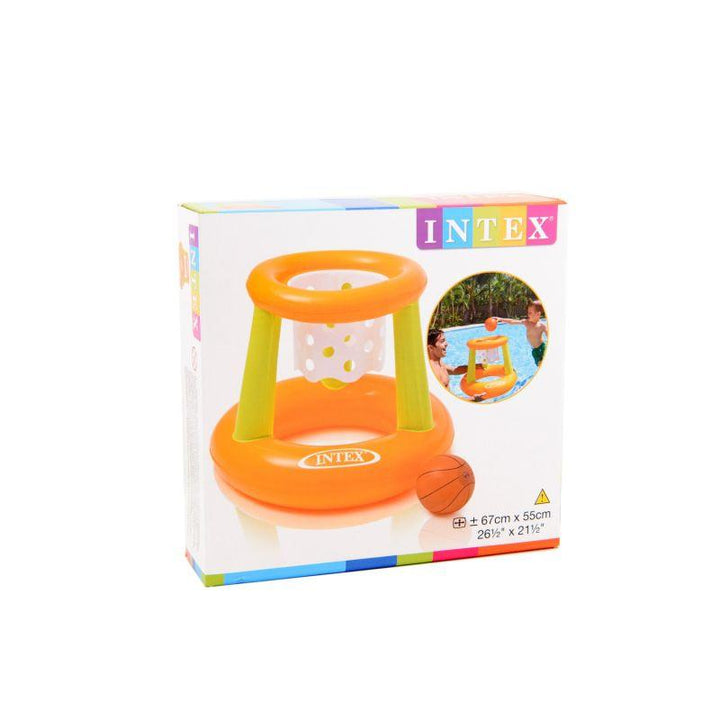 Intex Basket Shaped Swimming Ring For Ages 3 Years And Above - Orange - Zrafh.com - Your Destination for Baby & Mother Needs in Saudi Arabia