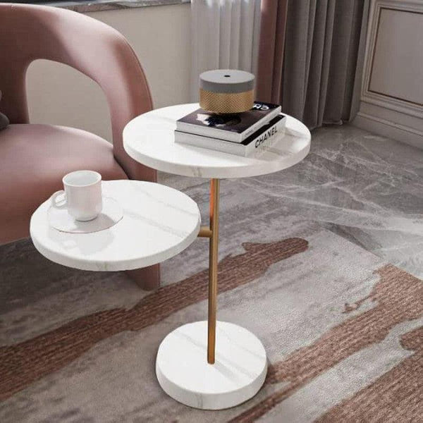 Side Table 35x55 cm - White By Alhome - Zrafh.com - Your Destination for Baby & Mother Needs in Saudi Arabia