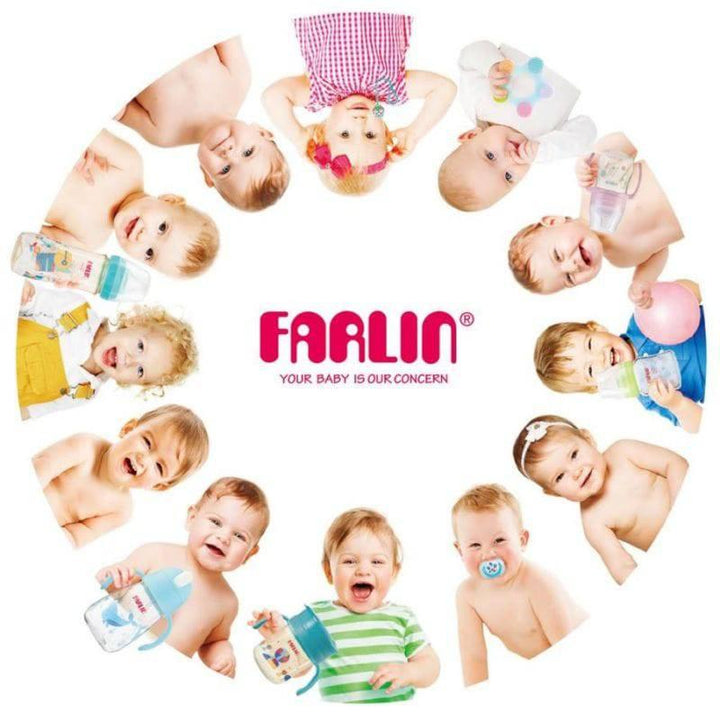 Farlin Silicon Feeding Bottle - 236 ml - Purple - ZRAFH