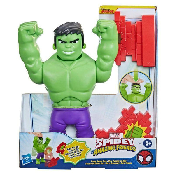 Marvel Spidey and His Amazing Friends toy Power Smash Hulk - multicolor - ZRAFH