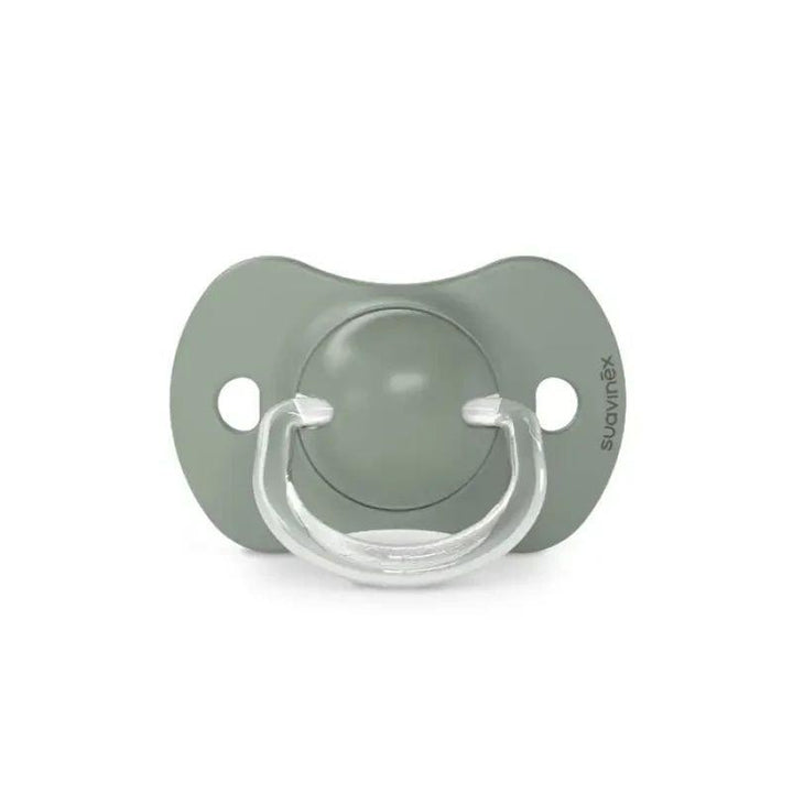 Suavinex Soother With Physiological Form - 18 Months - 2 Pieces - Green - Zrafh.com - Your Destination for Baby & Mother Needs in Saudi Arabia