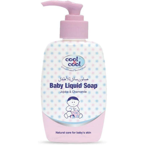 Cool & Cool Baby Liquid Soap Jojoba & Chamomile - 250 ml - Zrafh.com - Your Destination for Baby & Mother Needs in Saudi Arabia