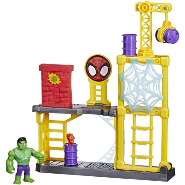 Marvel Spidey and His Amazing Friends Hulkâ€™s Smash Yard - ZRAFH