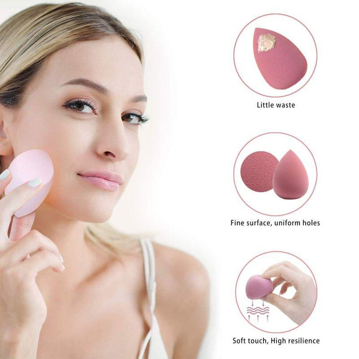 Eve Makeup Blending Sponge Set â€“ 4 Pieces - Zrafh.com - Your Destination for Baby & Mother Needs in Saudi Arabia