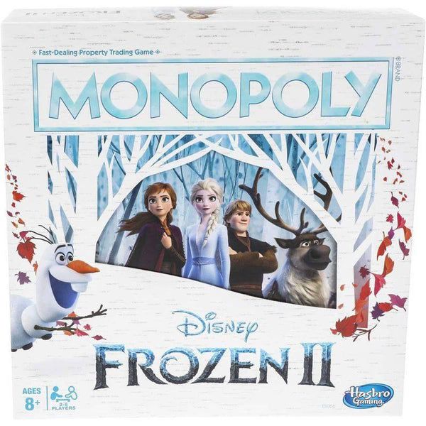 Monopoly Board Game Disney Frozen 2 Edition - Ages 8 And Up - ZRAFH
