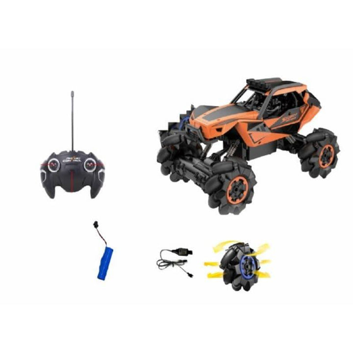 Remote Control Stunt Car 2.4G 5Channel With Charger 36x21x20 cm By Family Center - 10-666-645CA - ZRAFH