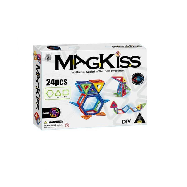 Magical Magnet 24Pcs Block From Hodaway - Multicolor - 22-1386307 - ZRAFH
