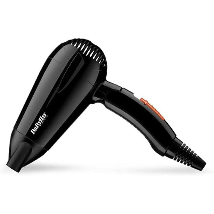 Babyliss Travel Hair Dryer - 2000W - Black - 5344SDE - ZRAFH