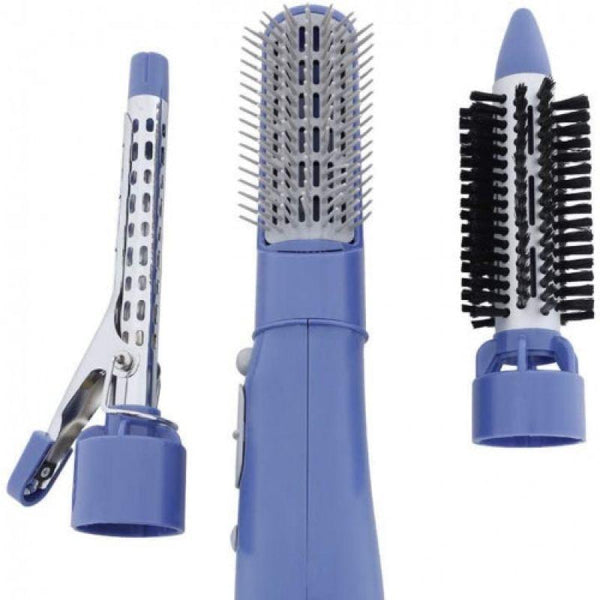 Geepas 3in1 Hair Styler - 750 - Blue - GH714 - Zrafh.com - Your Destination for Baby & Mother Needs in Saudi Arabia