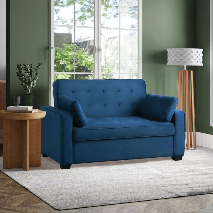 Modern Velvet 2 Seater Sofa - 180x85x85 cm - By Alhome - Zrafh.com - Your Destination for Baby & Mother Needs in Saudi Arabia