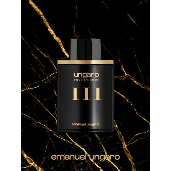 Emanuel Ungaro Pour L'Homme 3 Perfume For men - Eau de Toilette - 100ml - Zrafh.com - Your Destination for Baby & Mother Needs in Saudi Arabia