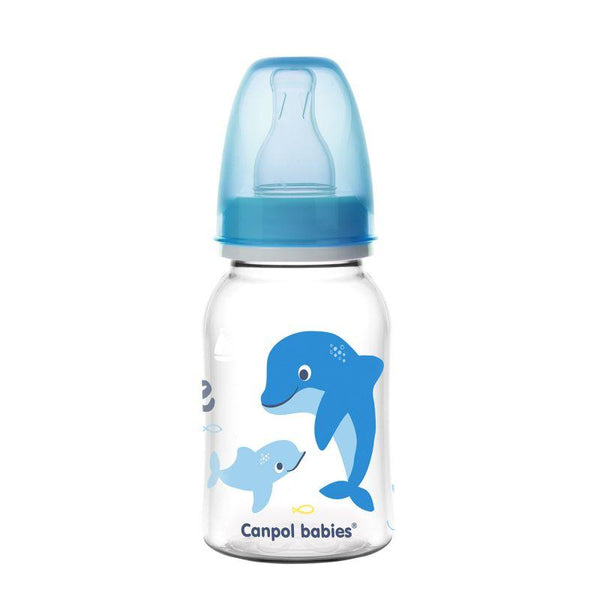 Canpol babies Narrow Neck Feeding Bottle 120ml - ZRAFH