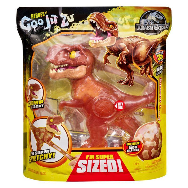 Goo Jit Zu Heroes of Jurassic World Supagoo T Rex Figure - Zrafh.com - Your Destination for Baby & Mother Needs in Saudi Arabia