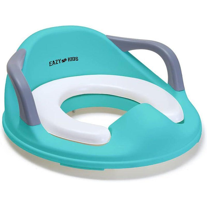 Eazy Kids Potty Trainer Cushioned Seat - Green - Zrafh.com - Your Destination for Baby & Mother Needs in Saudi Arabia