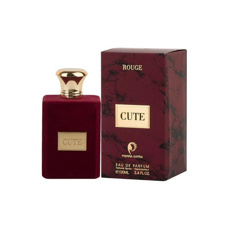 Pierra Katra Cute Rouge Unisex - Eau De Parfum - 100 ml - Zrafh.com - Your Destination for Baby & Mother Needs in Saudi Arabia