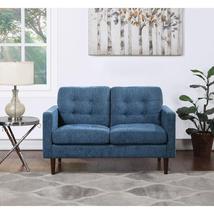 Modern Sturdy Linen 2 Seater Sofa - 180x85x85 cm - By Alhome - Zrafh.com - Your Destination for Baby & Mother Needs in Saudi Arabia