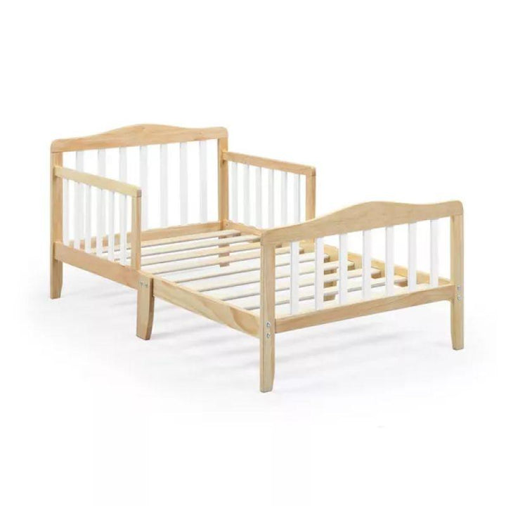 Kids' Beige Wooden Bed: Simple, 120x200x140 cm by Alhome - Zrafh.com - Your Destination for Baby & Mother Needs in Saudi Arabia
