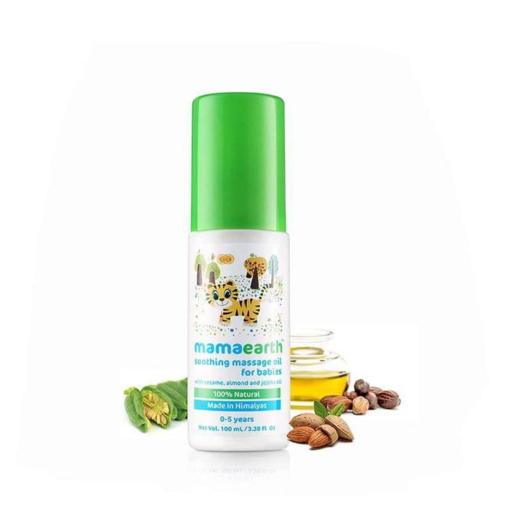 Mama Earth Soothin Massage Oil - 200mI - ZRAFH