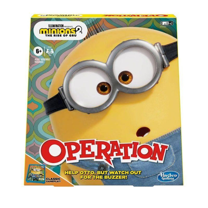Operation Game: Minions: The Rise Of Gru Edition Board Game - ZRAFH