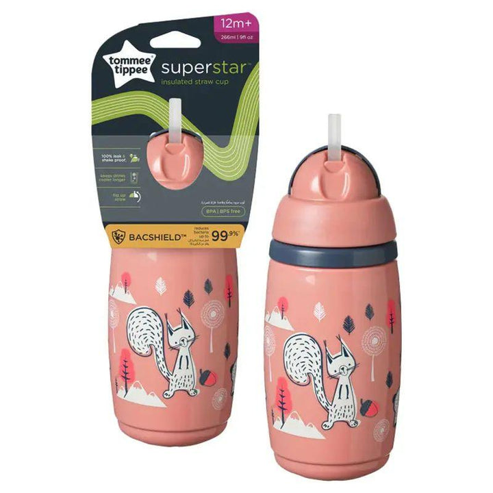 Tommee Tippee Superstar Insulated Straw Cup - Zrafh.com - Your Destination for Baby & Mother Needs in Saudi Arabia