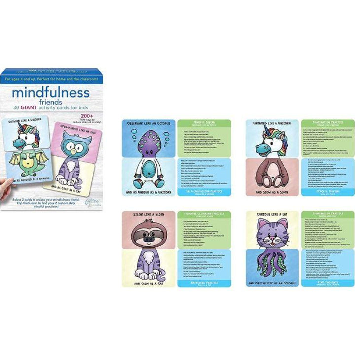 Ambassador Mindfulness Friends Giant Cards 30 Piece - Zrafh.com - Your Destination for Baby & Mother Needs in Saudi Arabia