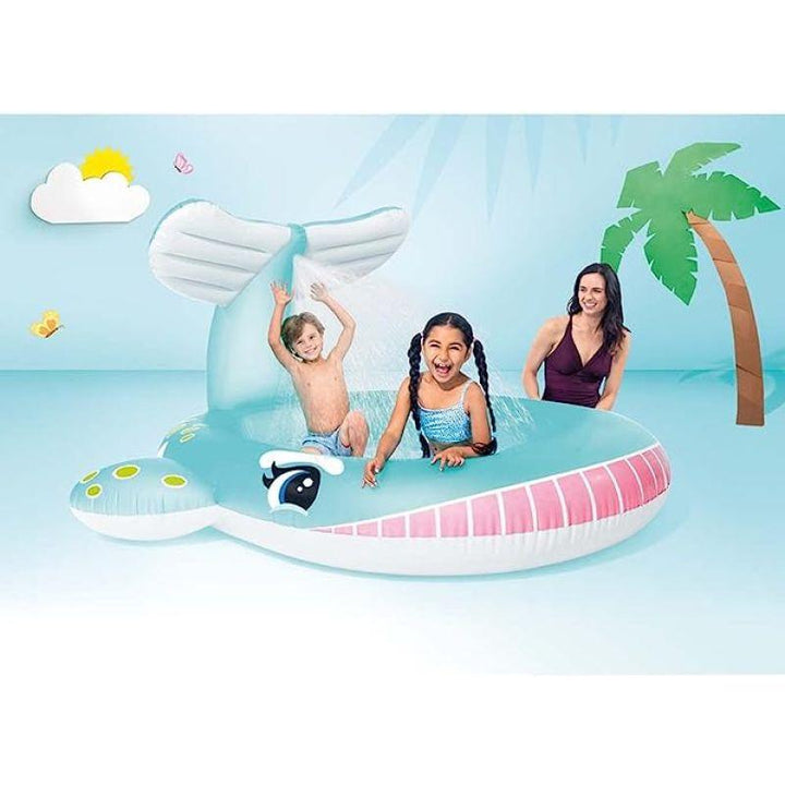 Intex Whale Spray Pool - Multicolour - 57440 - ZRAFH