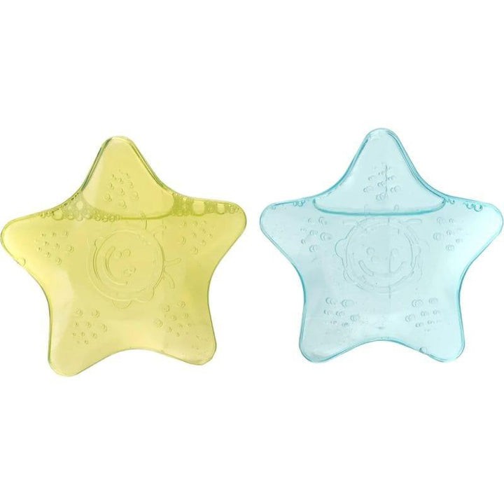 Vital Baby SOOTHE star teethers -blue and green - 2 pcs - ZRAFH