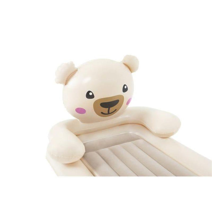 Dreamchaser Airbed For Kids Teddy Bear White - 188x109x89 cm - 26-67712 - ZRAFH