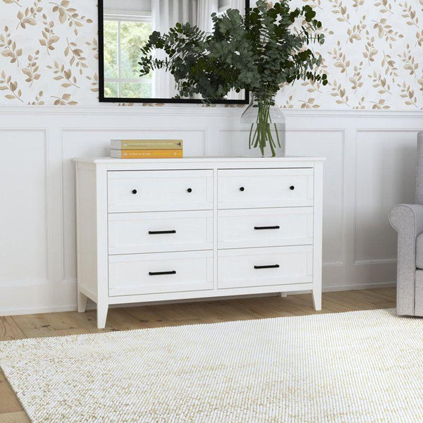 Kids Dresser: 80x40x84 Wood, White by Alhome - Zrafh.com - Your Destination for Baby & Mother Needs in Saudi Arabia