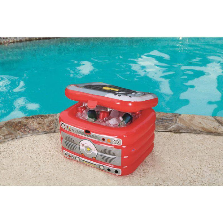 Bestway Party Turntable Cooler - Red - 61x53 cm - 26-43184 - ZRAFH