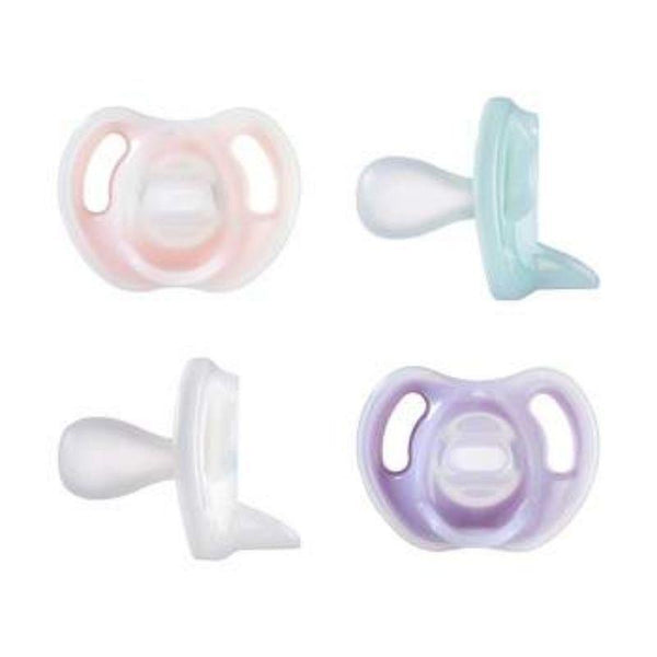 Tommee Tippee Ultra Light Silicone Pacifier Symmetrical One-Piece Design BPA-Free Silicone Binkies - Zrafh.com - Your Destination for Baby & Mother Needs in Saudi Arabia